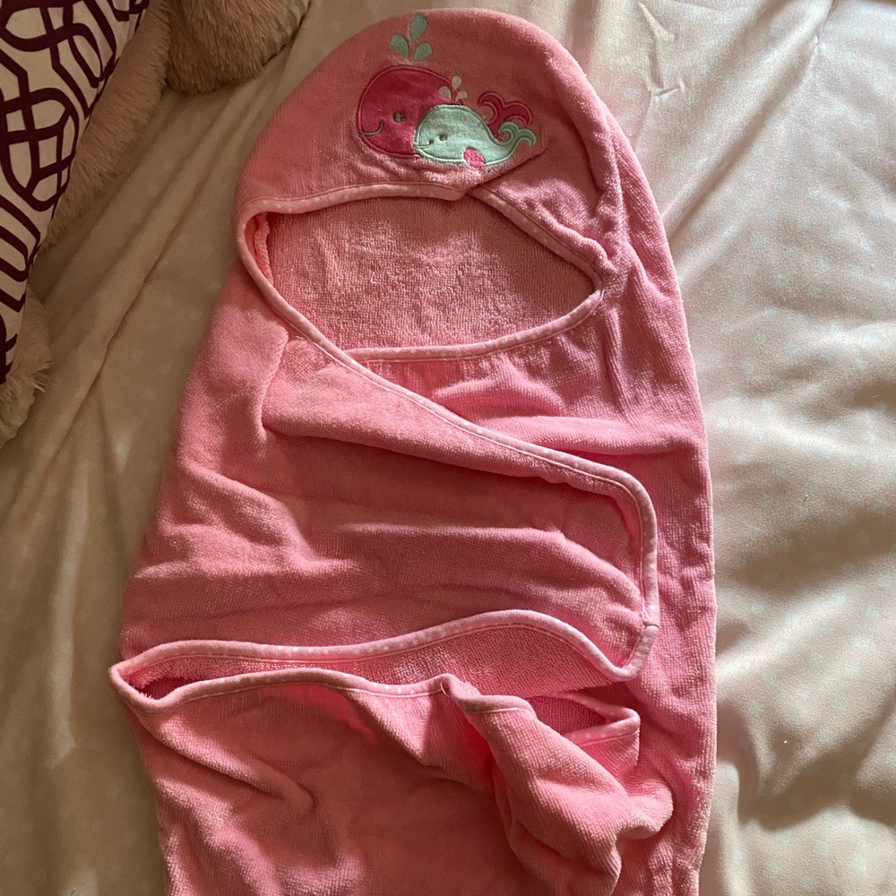 Hooded baby towels